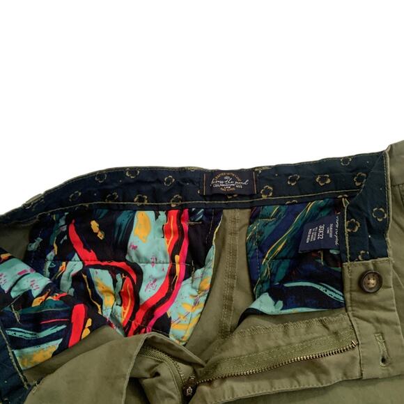 Across The Pond Men's Size 30x32 Slim Fit Stretch Craft & Tradition Chino Pants - Picture 8 of 16